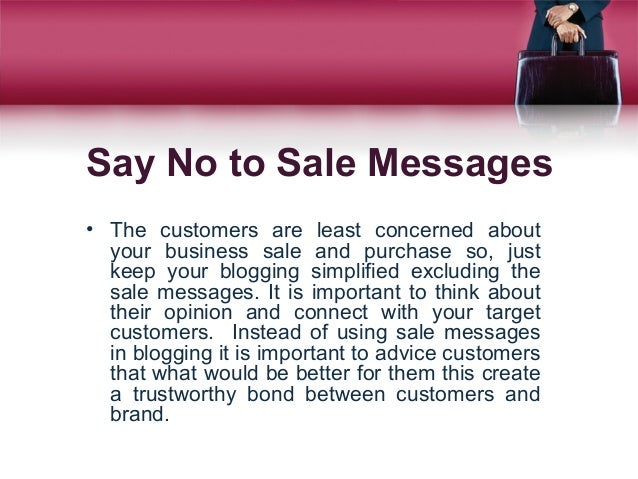 Wooing messages